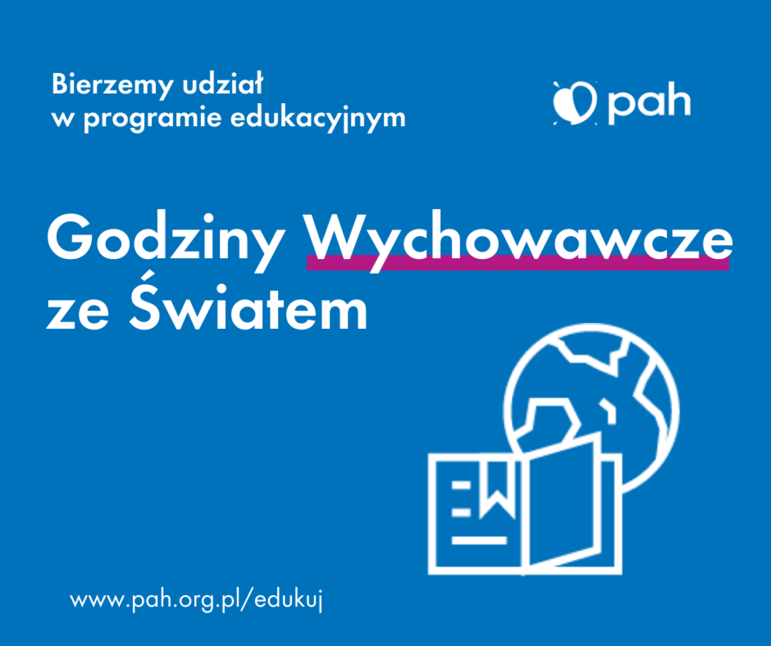 grafika akcji godziny wychowawcze ze światem
